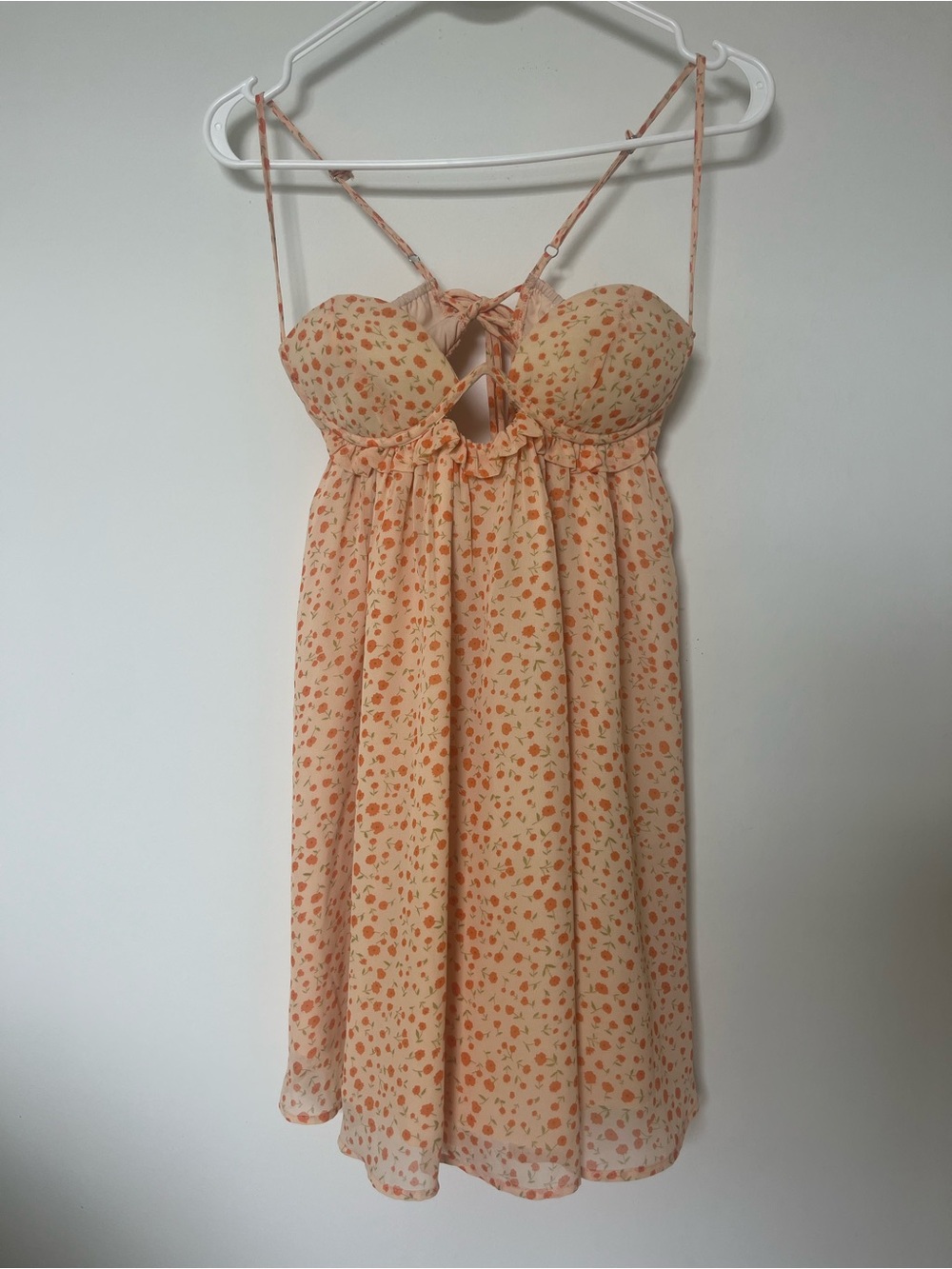Women's Floral Babydoll Dress